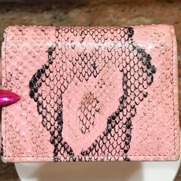 GUCCI GG Marmont Python Compact Wallet- Pink ❤️‍🔥 - Picture 10 of 17